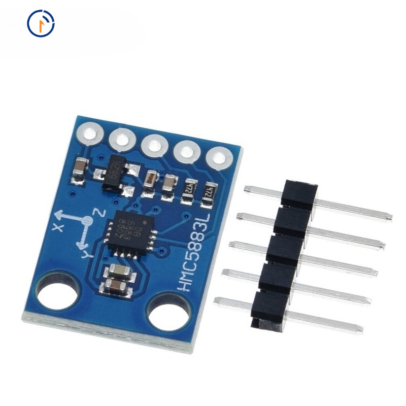 gy - 273 3 v - 5 v hmc 5883 l GY-273 HMC5883L อุปกรณ์โมดูลเซ็นเซอร์แม่เหล็กสามแกน
