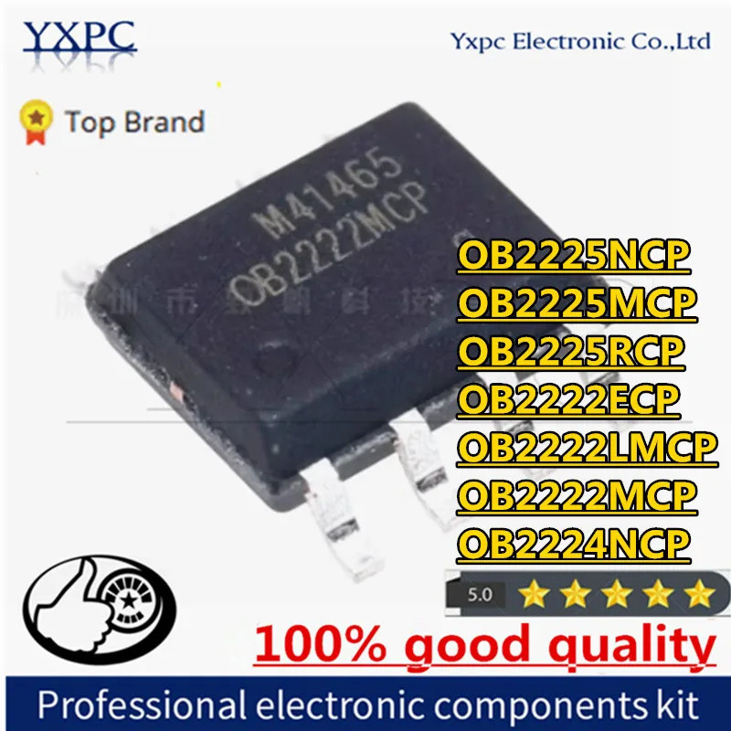 5pcs OB2225NCP OB2225MCP OB2225RCP OB22ECP OB2222LMCP OB2222MCP OB2224NCP SOP-8 OB22ECPA OB2225NCPA 