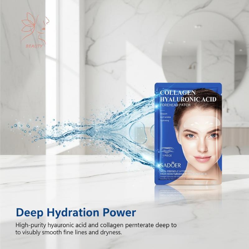 [maybeauty] มาส์กหน้าคอลลาเจนกรดไฮยาลูโรนิก 10 ชิ้น Youthful Glow Hydration สําหรับหน้าผากตาแก้ม Dee