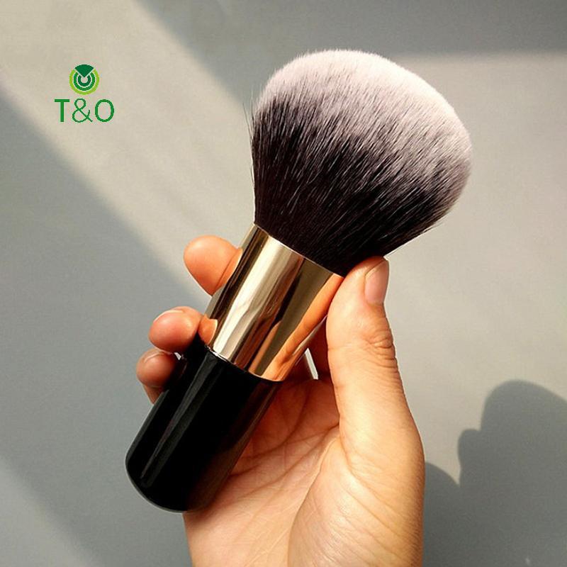 ที&โอ 1ชิ้นขนาดใหญ่แปรงแต่งหน้าแป้งผสมรองพื้นใบหน้าปัดแก้ม