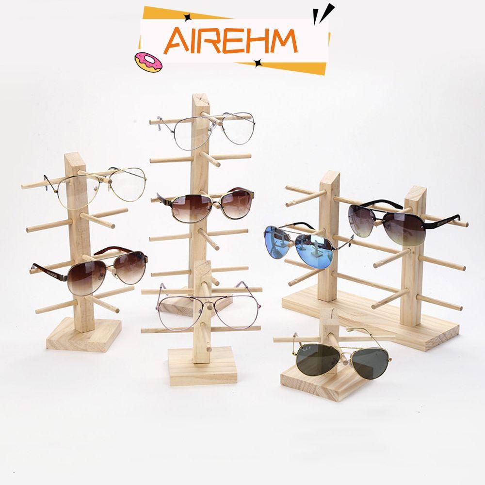 AIRE1HM ชั้นวางแว่นตาผู้ถือเคาน์เตอร์หลายชั้น Home Organizer กรอบนิทรรศการ