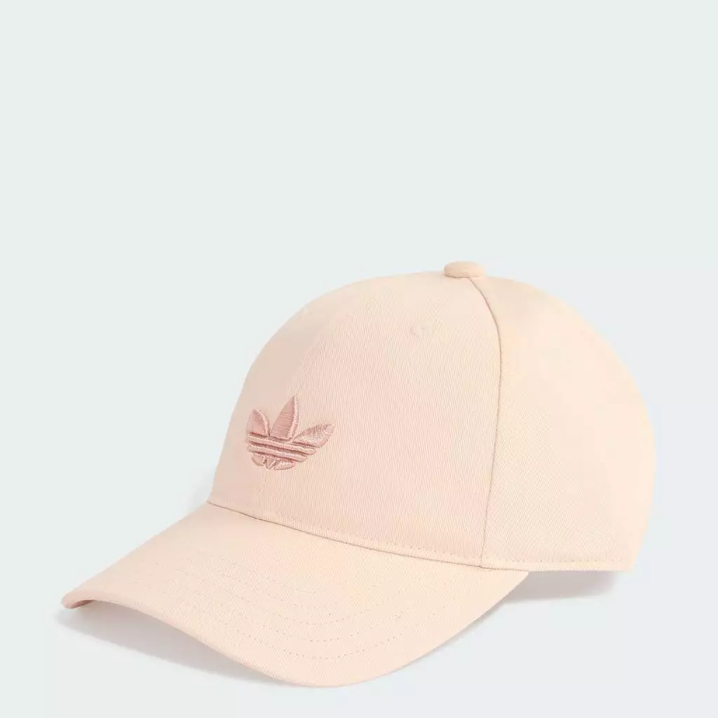 adidas ไลฟ์สไตล์ หมวกเบสบอล Adicolor Classic Trefoil Unisex สีชมพู KR1659