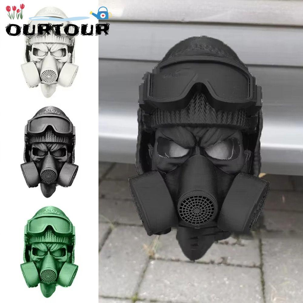 URTOUR Tow Bar Ball Cover, พิมพ์เหล็กหมวกกันน็อครถพ่วง Hook Cover, กันฝุ่นแก๊สกันสนิมรถพ่วง Hook Ball Cover