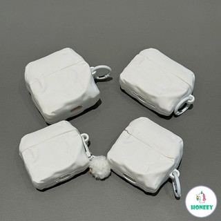 สําหรับ AirPods Pro3 4 Pro 3 2 1 Pro2 หูฟัง 3D ตลก Extruder Flatten สร้างสรรค์ซิลิโคนป้องกันหูฟังกล่องฝาครอบ