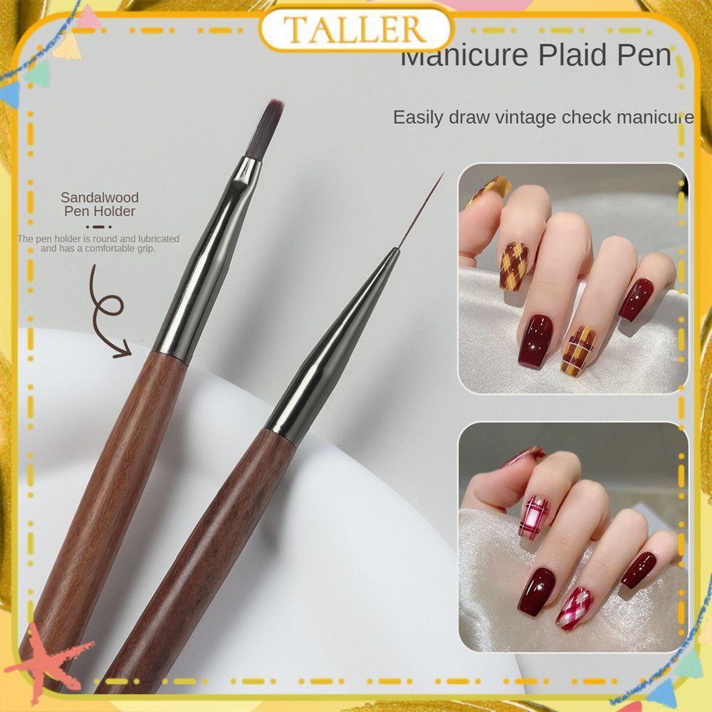 ✧พร้อมส่ง Lixia Nail Art พู่กันทาเล็บอเนกประสงค์ พู่กันทาเล็บไล่เฉดสี ลายดอกไม้ ดึงเส้น ทำเล็บด้วยแส