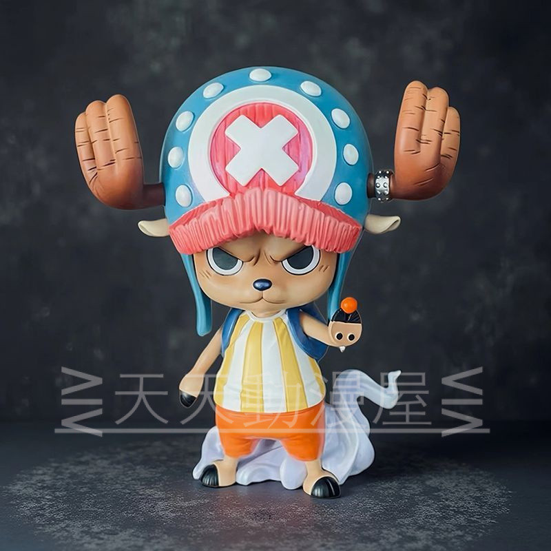 จัดส่งฟรี One Piece รุ่นหมวกฟาง Group Resonance Series ใหม่ World Tony Tony Chopper เรือหมอตุ๊กตาตกแต่งกล่องของขวัญชนิดบรรจุกล่อง