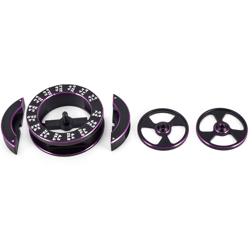 9IMOD RC แชสซี Droop Gauge วัดวงกลม Droop Gauge Range 21-25 มม.สําหรับ 1/10 on-road Touring รถบํารุงรักษาอัพเกรด - รูปที่ 6