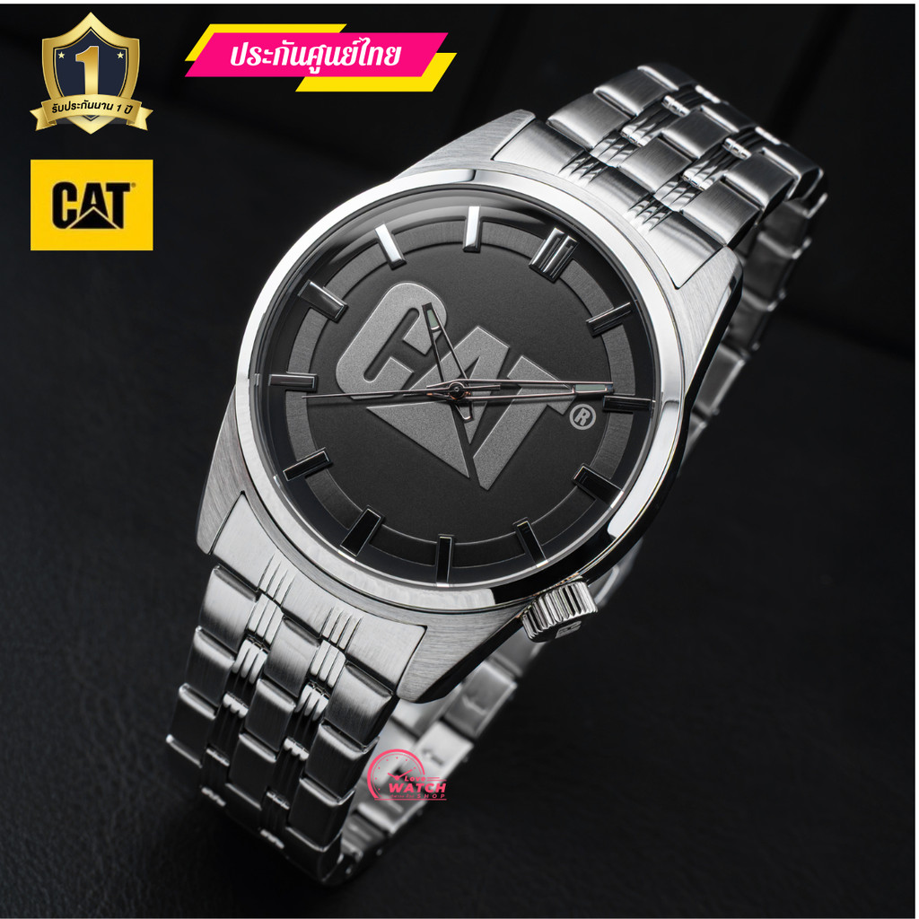 CAT CATERPILLAR CAT ICON นาฬิกาผู้ชายcat watches นาฬิกาแคทของแท้สุดหรูของแท้ ประกันศูนย์ไทย