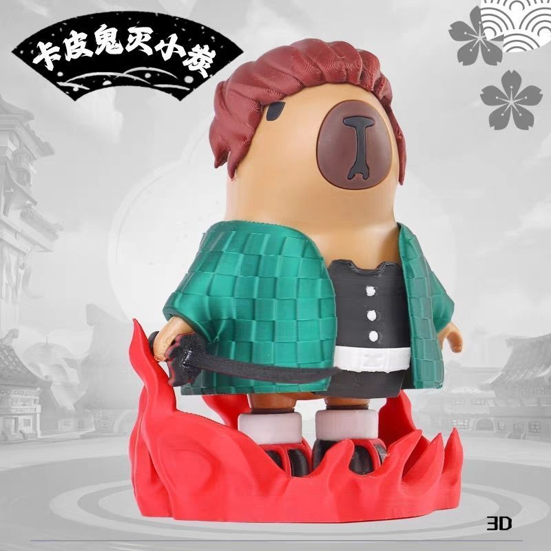 tanjiro figure nezuko muichiro tokito giyu tomioka inosuke new style demon slayer figure