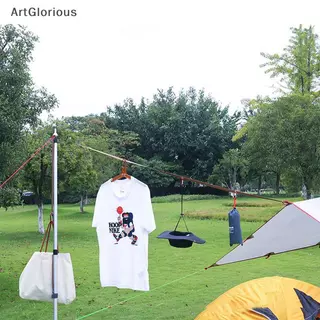 เต็นท์ขยายด้วยสายดึง.Art Outdoor Drawstring Canopy Extension พร้อมเชือกปรับได้สำหรับตั้งแคมป์และใช้งานหลายแบบ