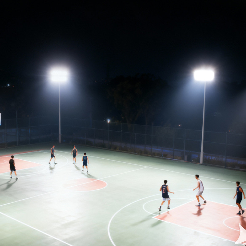 สปอร์ตไลท์ led 220v ไฟสปอร์ตไลท์ 30/50/100/300w ไฟกลางแจ้ง Flood Light Saving ตกแต่งสวน ขนาด IP66 Waterproof - รูปที่ 7