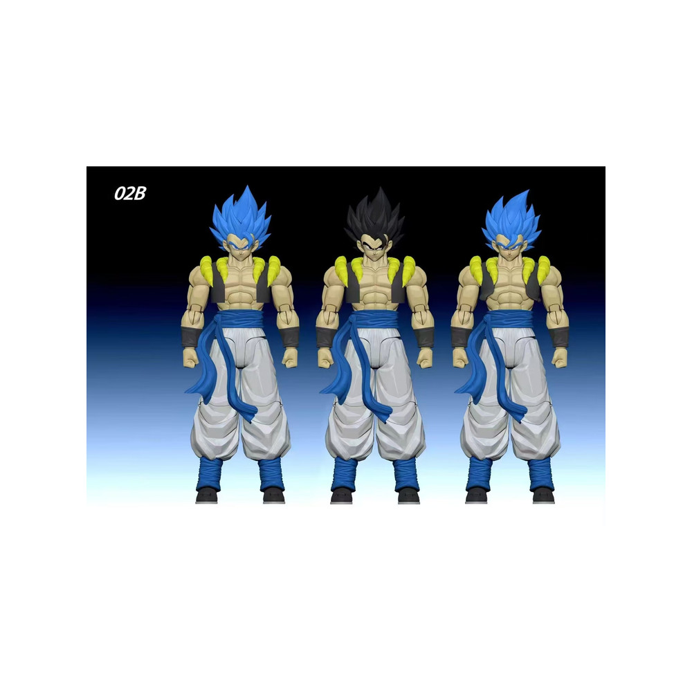 KAMIONE Mouth Mushroom Dowson 02A 02B SHF Fit Warrior Gogeta Movable Figure คลังสินค้าพร้อม