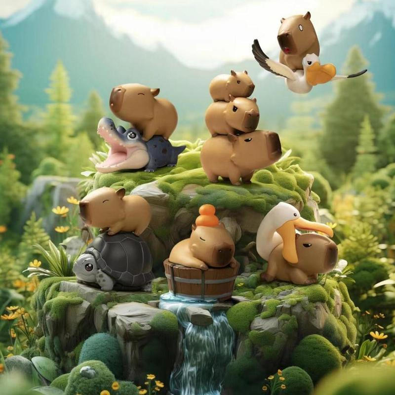 Kapibara Series Mystery Box Decorative Animal Planet