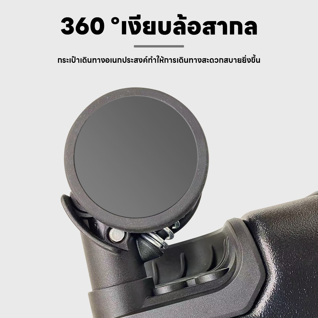 กระเป๋าเดินทางโครงอลูมิเนียม 20/24/28นิ้ว เปิดด้านหน้า กระเป๋าเดินทาง  มีพอร์ตชาร์จ USB พร้อมที่วางแก้วbaggage luggage - รูปที่ 3