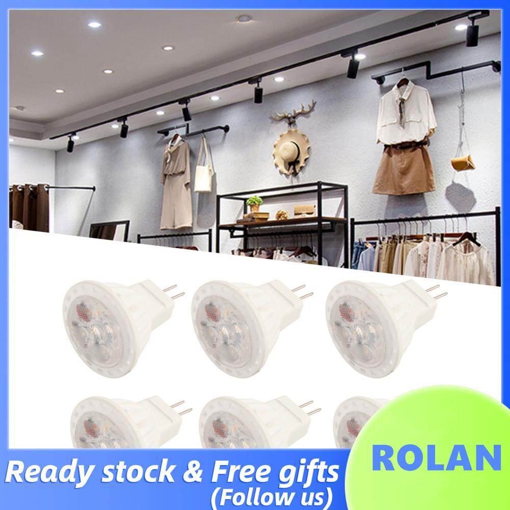 Rolan MR11 หลอดไฟ 360lm GU4 220V 6 หลอด สำหรับสวน