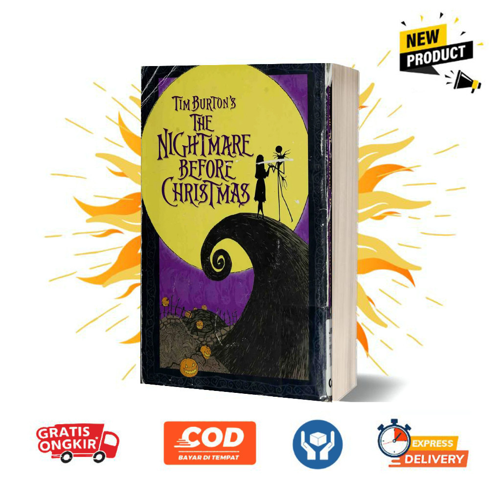 ฝันร้ายของ Tim Burton Before Christmas โดย Tim Burton, Jun Asuga Kdiansha (ภาษาอังกฤษ)