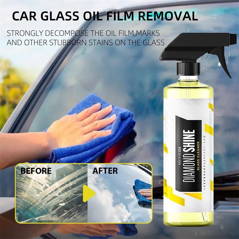 น้ํายาทําความสะอาดกระจก Diamond Shine ในตํานานของ Diamond Shine กระจกส่องสว่าง25121166