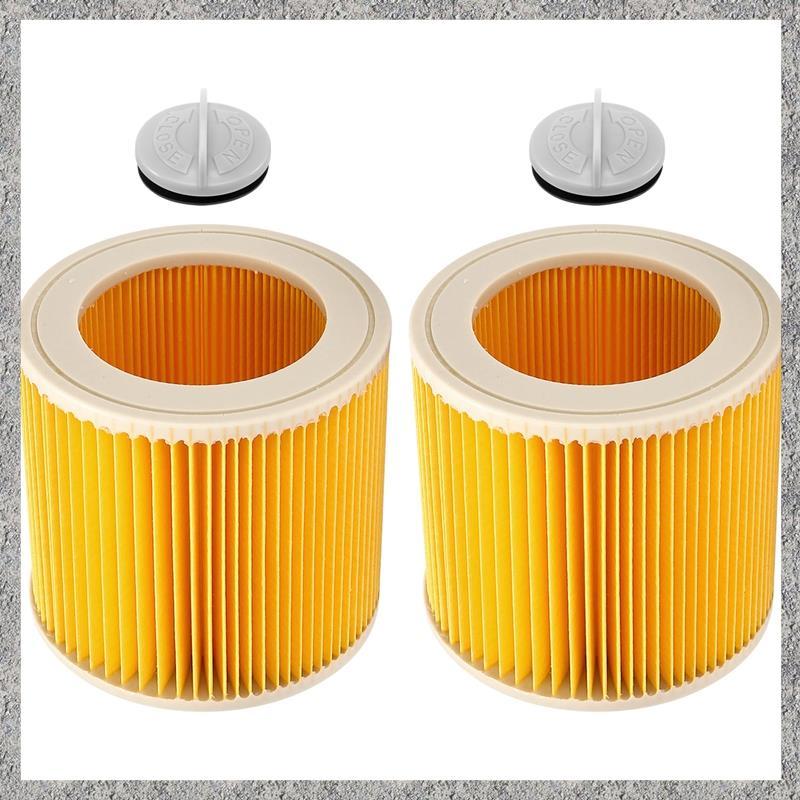 ตัวกรอง 2 ชิ้นสําหรับเครื่องดูดฝุ่น WD3 พรีเมี่ยม WD2 WD3 WD1 MV3 MV2 3 P ชุดต่อฝุ่นละเอียด