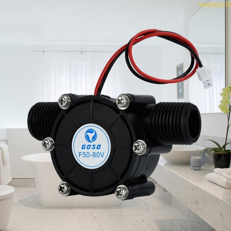 Weroyal 5V 12V 80V Micro-Hydro Generator Home Pump Hotel Tap Water Flow-Turbine Generator-Hydroelect