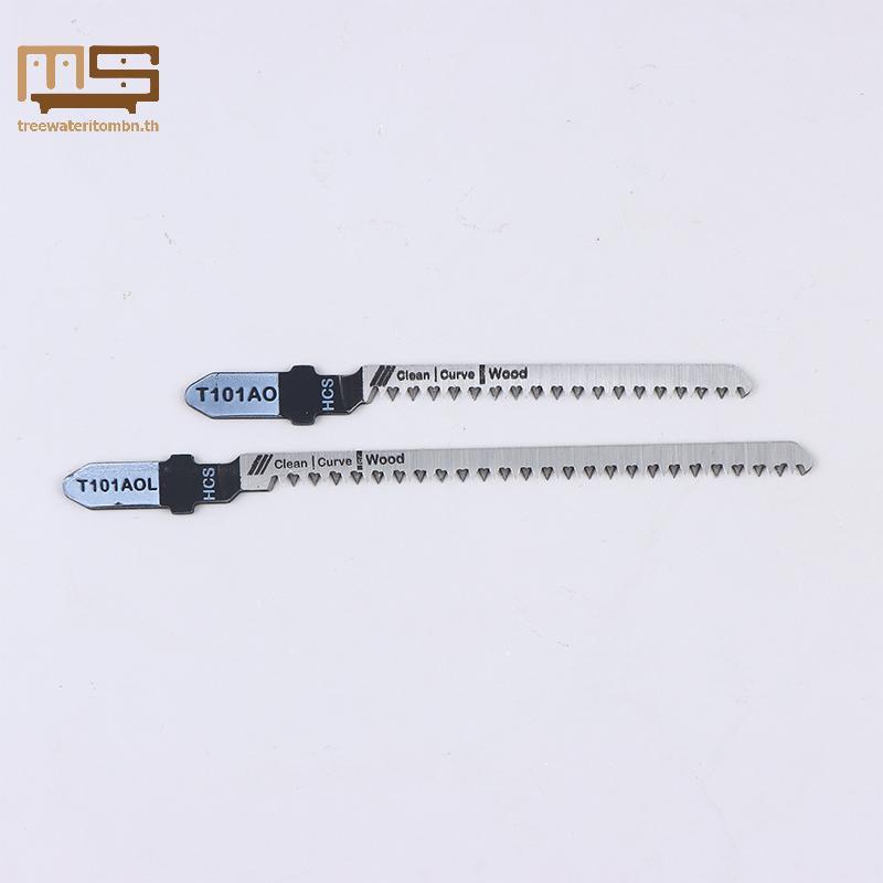 Tt 5 ชิ้น T101AOL T101AO ใบเลื่อยจิ๊กชุด 20 Tpi, T-Shak, สําหรับ Precision ตัดและทําความสะอาดขอบไม้ 