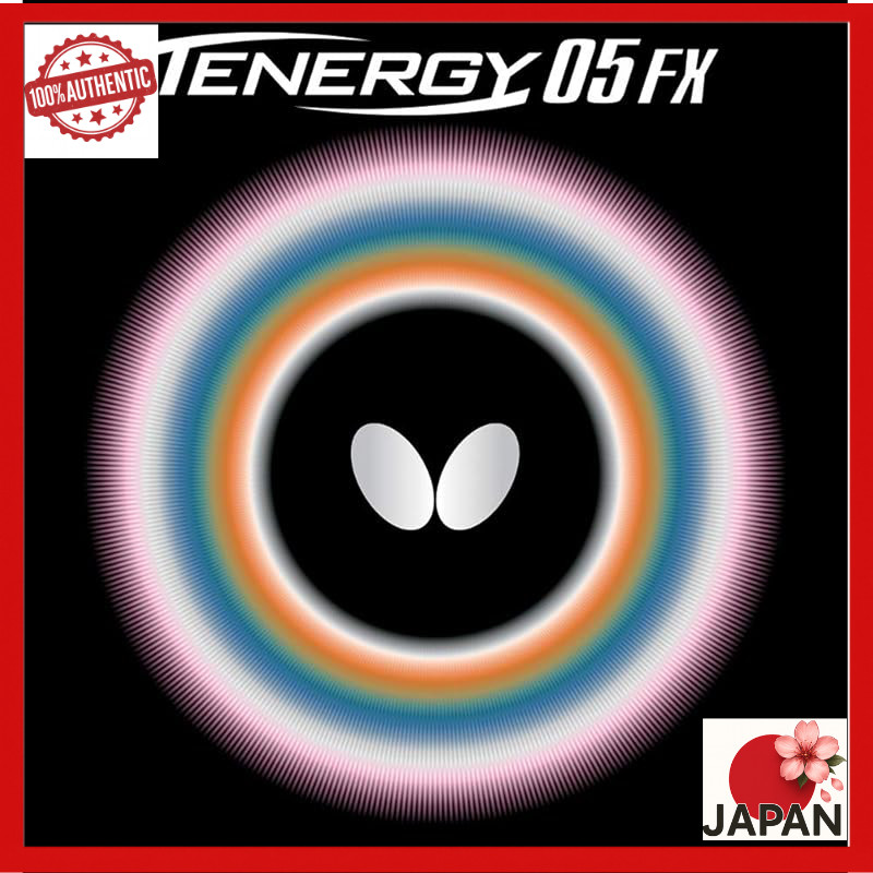 Butterfly Tenergy 05 FX Rubber - Red & Black - Various Thicknesses