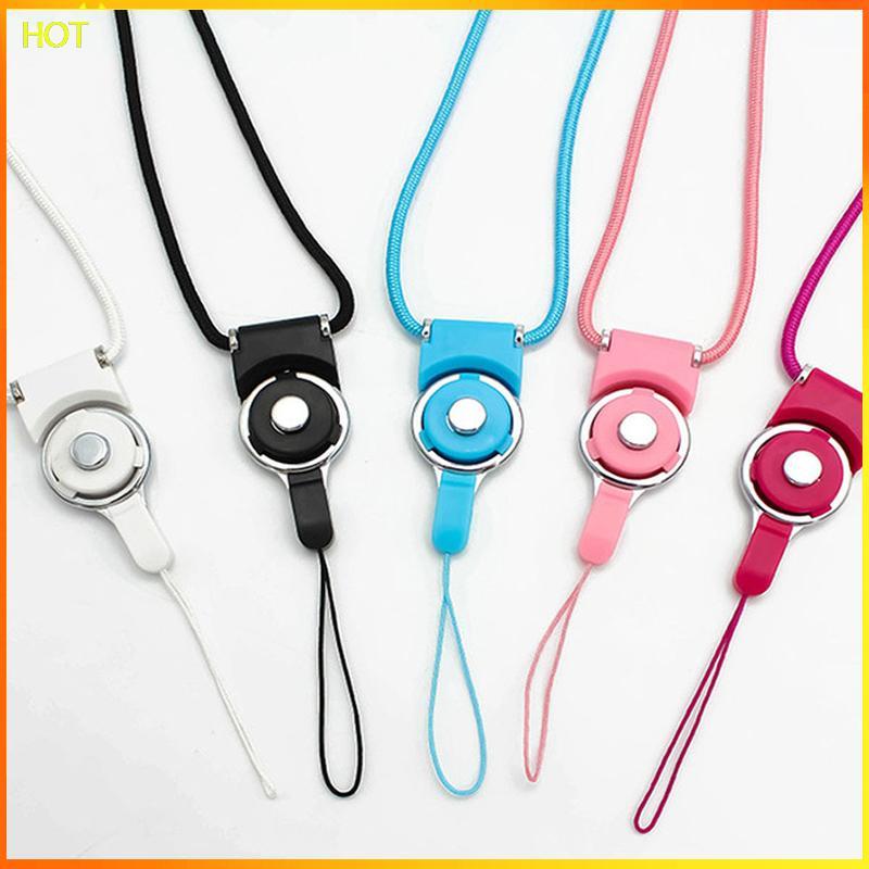 Technicolorsuper เชือกเส้นเล็กเชือกแขวน Universal ที่ถอดออกได้ เคสโทรศัพท์มือถือ สายคล้องคอนิ้ว เชือ