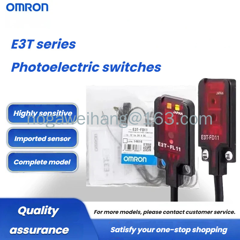 เซ็นเซอร์สวิตช์โฟโตอิเล็กทริค Omron E3T-FD11/FD11M/FD12/FD12M/FD13/FD14 (ใหม่และออร์จิออล)