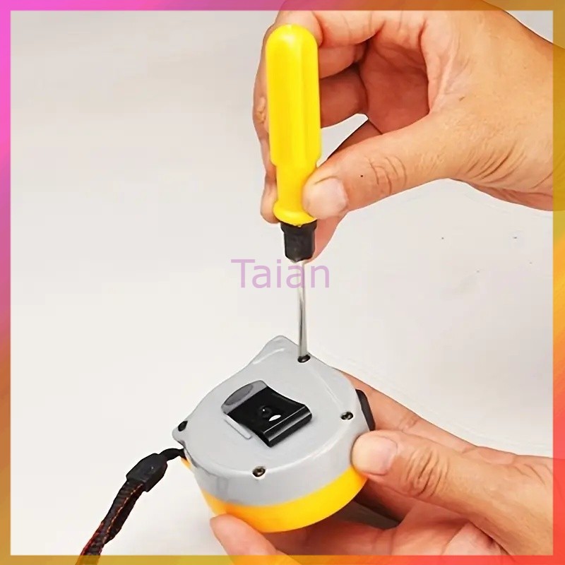 Taian ไขควง หัวสลับ ไขควงตอก ไขควงสลับหัว ไขควงสลับ 2IN1 ไขควงหัวแฉก ไขควงหัวแบน  ปากแบน ปากแฉก 3" และ 4"