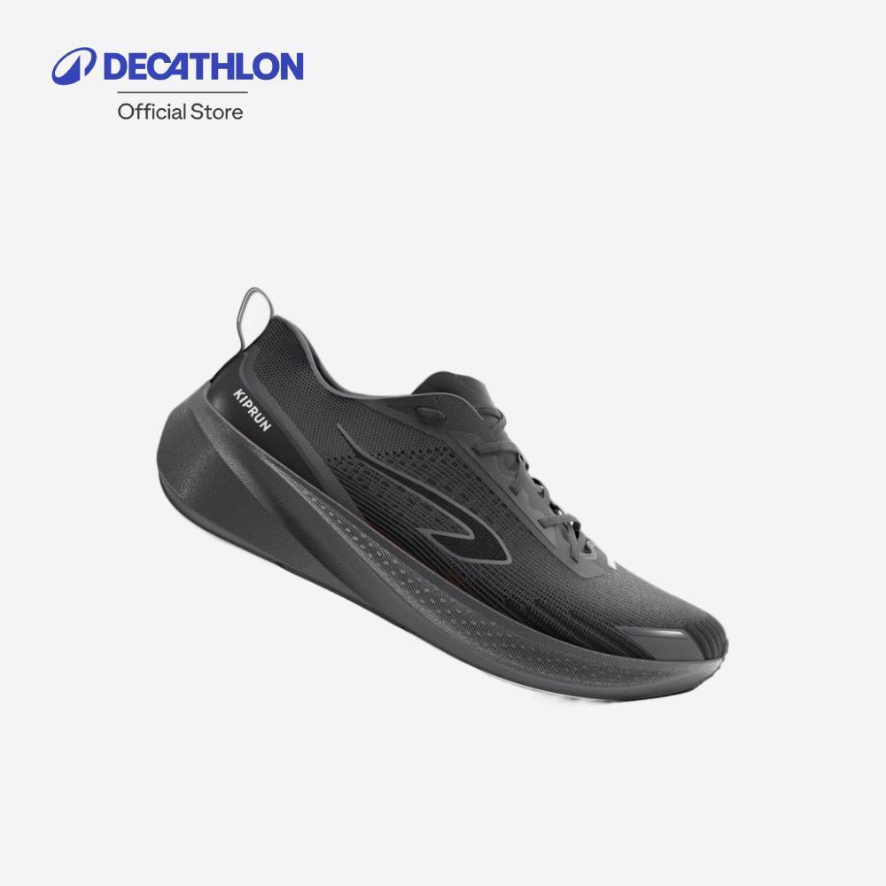 Decathlon Men'S Running Shoes - Kiprun Cushion 500 รองเท้าวิ่งสำหรับผู้ชาย รุ่น Cushion 500 - Black