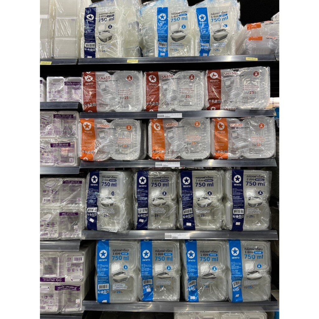 กล่องฝาเรียบ ขนาด750มี1ช่อง2ช่อง