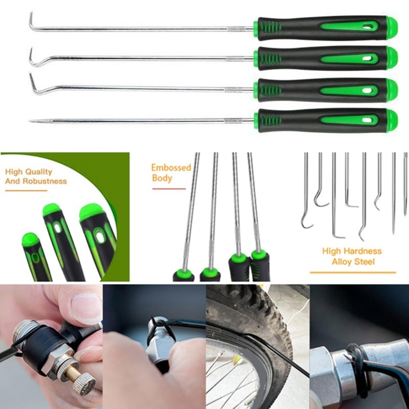 COO O แหวนซีลเครื่องมือถอดชิ้นส่วน O แหวนซีลปะเก็น Puller Remover ซีลน้ํามันไขควง Removal Pick Hook 