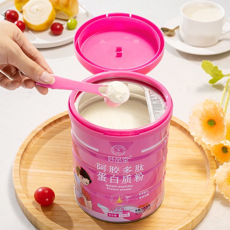 Ejiao Peptide Protein Powder นมผงสุภาพสตรี Beauty Protein Powder วัยกลางคนผู้สูงอายุโภชนาการอาหาร Ej