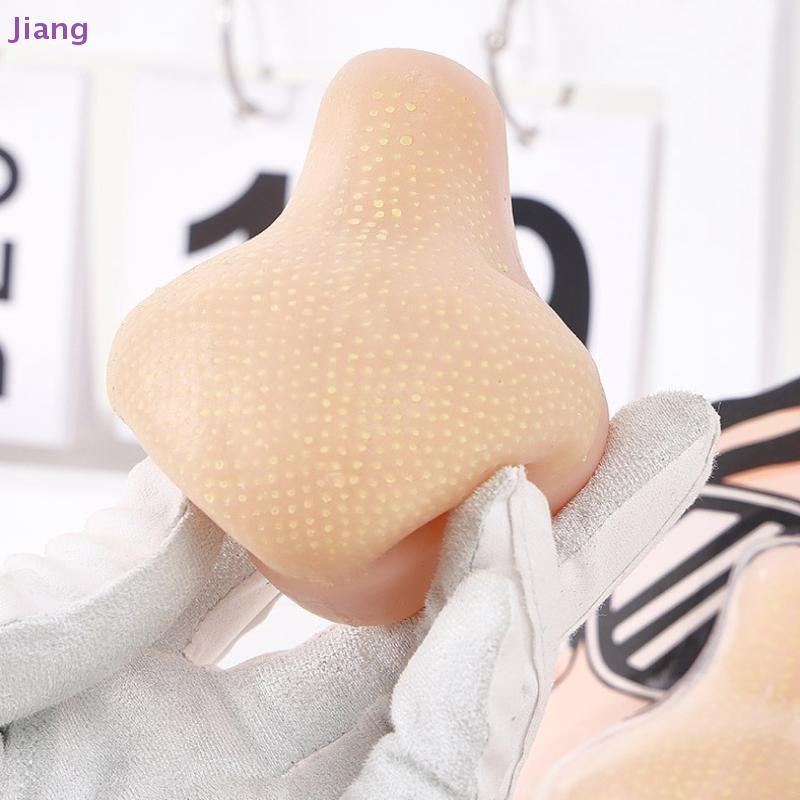 [Jiang] ของเล่นสิวซิลิโคน Satisifying Pimple Pop ของเล่นReusable Stress Reliever เกมจมูกสําหรับเด็กเ