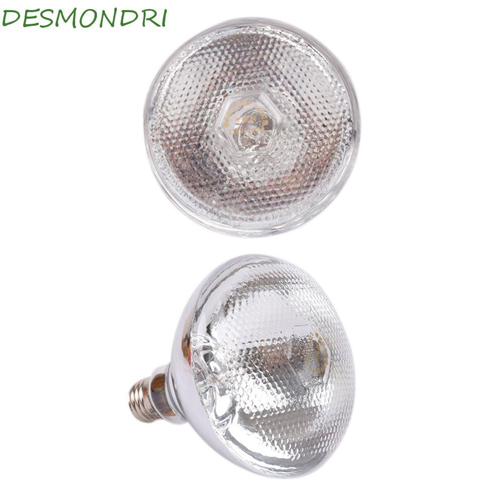DESMONDRI ความร้อนหลอดไฟ 100/150/200/250W คุณภาพสูงกว้าง Application E27 1 pcs Hatch ไก่สัตว์เลี้ยง Brooder โคมไฟ