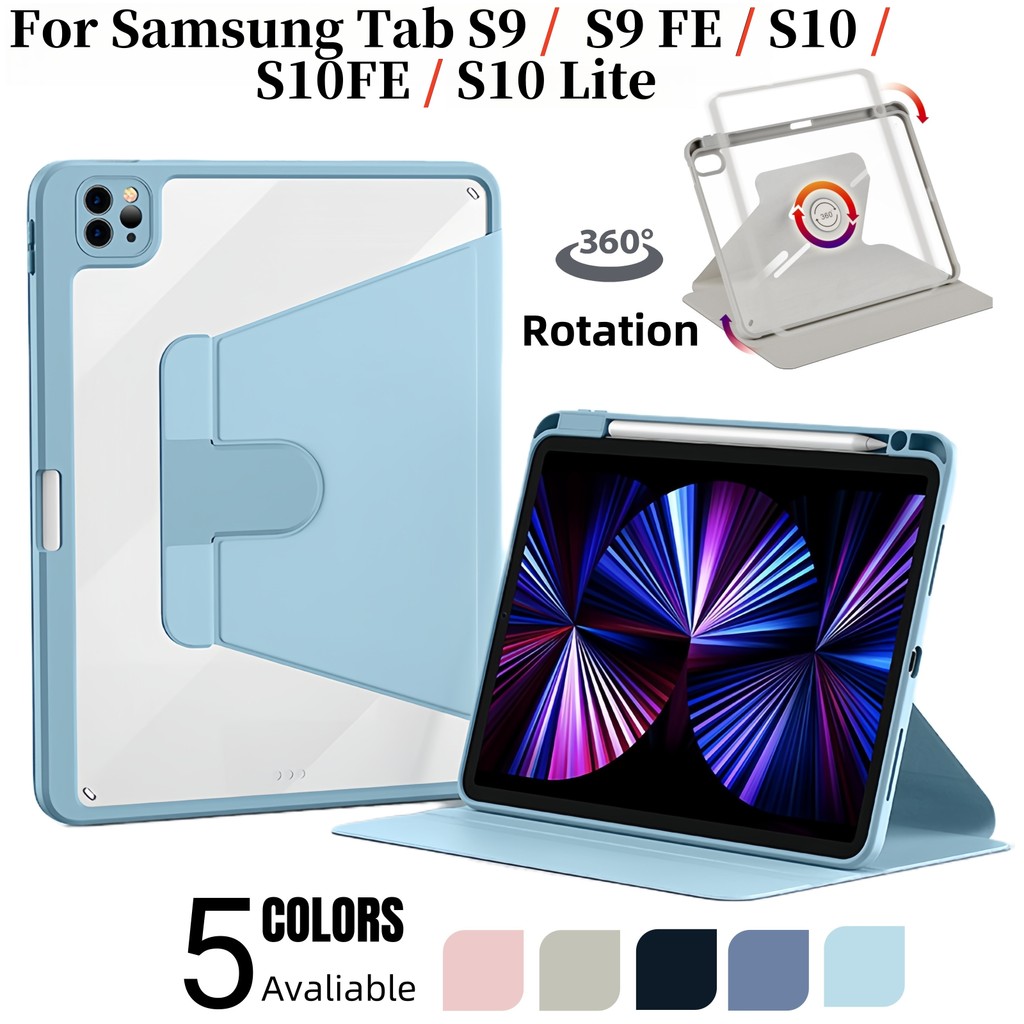 สําหรับ SAMSUNG Galaxy Tab S10 FE S10 Lite S9 S9 FE 10.9 11 ช่องเสียบปากกาอะคริลิคแท็บเล็ต SM-X400 X