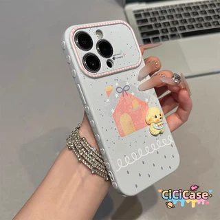 เหมาะสำหรับ OPPO A3S A74 5s A9 A54 A76 A17 A17k A52 A72 A92 A95 A15 Reno 16 16F 15F 14F 15 Pro เคสโทรศัพท์รูปบ้านการ์ตูน