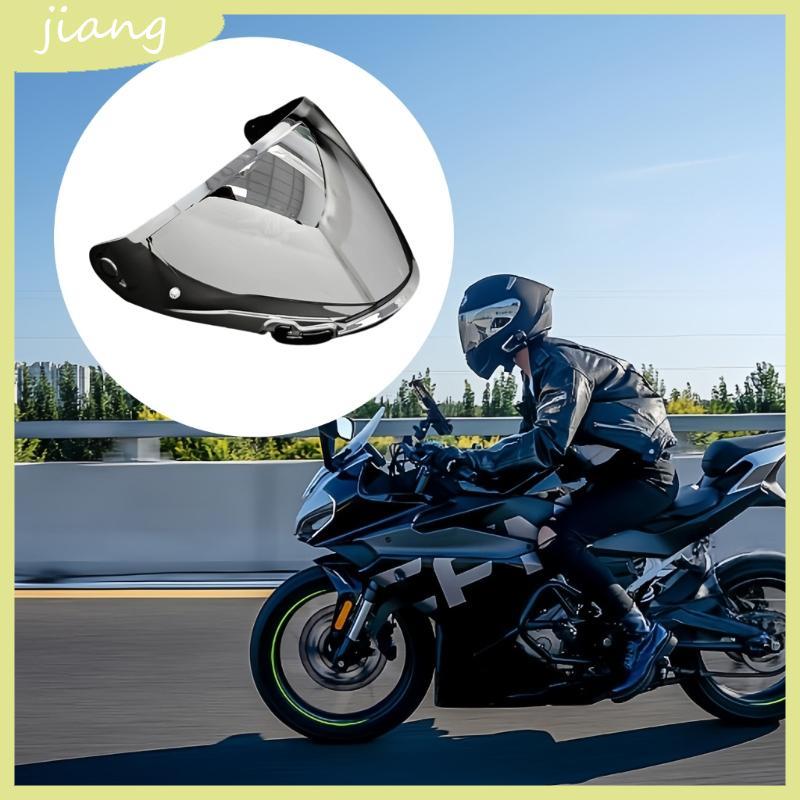 JN Anti Fog Treated Visors เลนส์สําหรับหมวกกันน็อก OF603 ให้ Optical Clarity UV400 Defense และ Effec