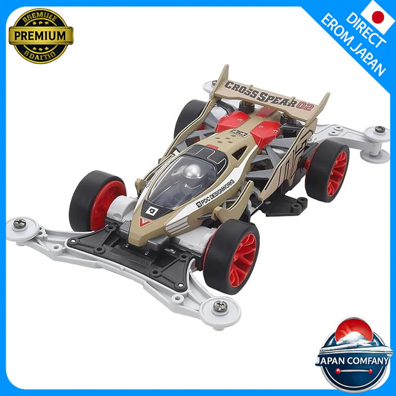 TAMIYA 1/32 Racer Mini 4WD Series No.104 Cross Spear 02 VZ Chassis 18104