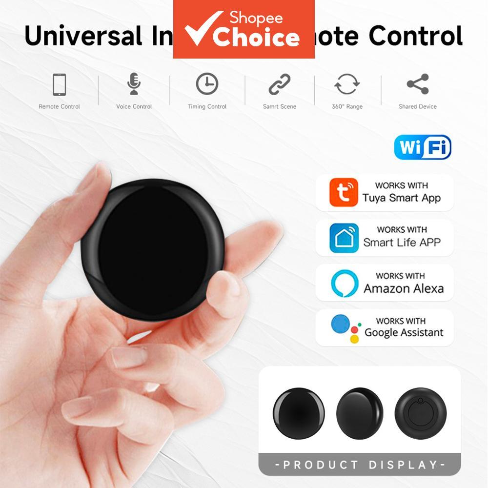 คอนโทรลเลอร์รีโมท IR ไร้สาย WiFi Tuya อัจฉริยะ ควบคุมอินฟราเรดอเนกประสงค์ ใช้งานร่วมกับแอปสมาร์ทโฮม ทีวี สั่งงานผ่านเสียงกับ Alexa Google Home