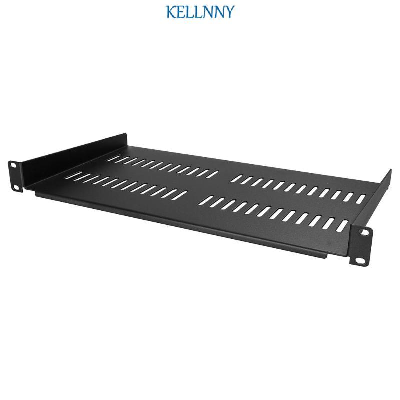 Kelln 1U Server Rack Rack Rack Universal Vented Rack Mount Cantilever ถาดสําหรับ 19 NetworkEquipment
