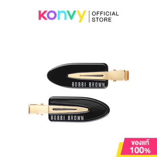 Bobbi Brown Mini Hair Clip #White Marble บ็อบบี้ บราวน์ กิ๊บติดผมลายหินอ่อนสีขาว.