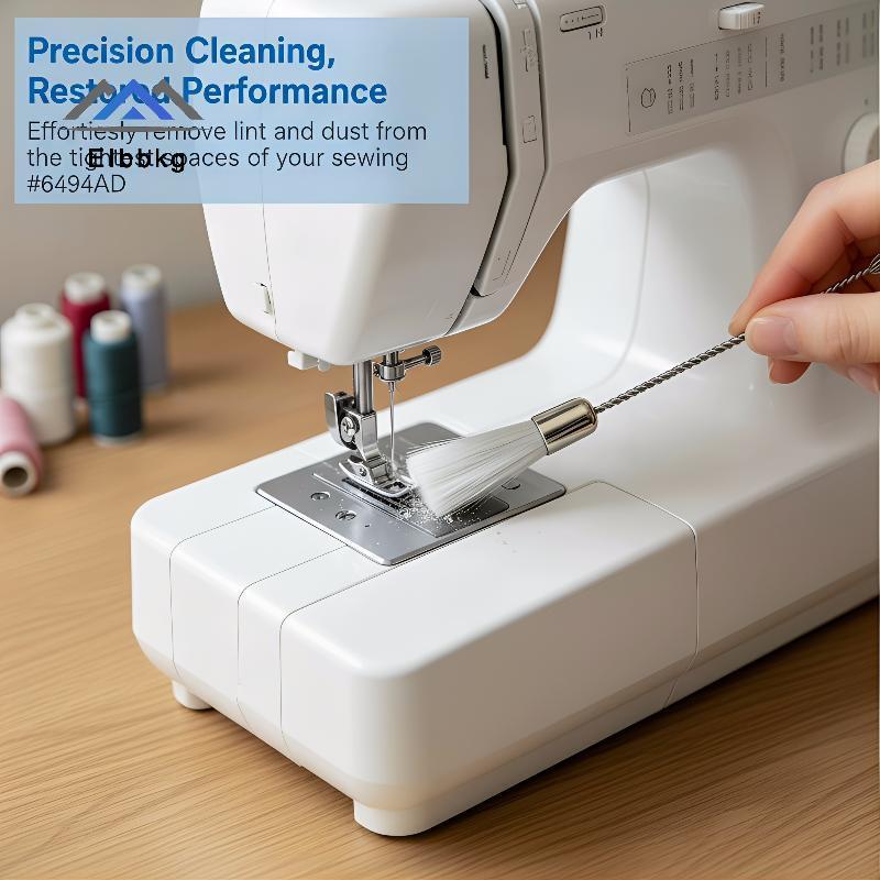 EIbbkg 5pcs Mini Double Ended แปรงทําความสะอาดมัลติฟังก์ชั่จักรเย็บผ้า Gap เครื่องมือสําหรับ Hard to Reach Areas ที่แม่นยํา Gap Dust Remover ลดราคา