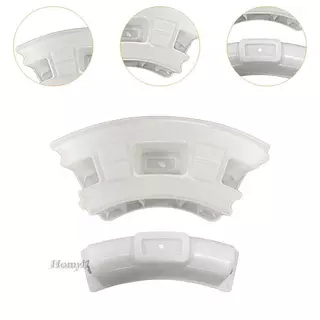 [Homyl1] แม่พิมพ์พลาสติกฐานรั้วโค้งคอนกรีต ขนาดหลายขนาด DIY ทำขอบสวน ขอบสระว่ายน้ำ ตกแต่งภูมิทัศน์