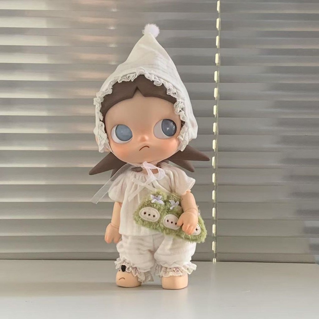 Pop Mart Zsiga Wherever You Go เสื้อผ้าเด็ก BJD1/8 จุด 20 ซม. Gazi น้องสาวเสื้อผ้าชุดนอน zsiga เสื้อผ้าเด็ก