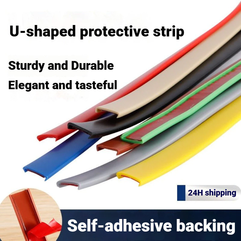 Soft Edge Banding Strip Self-Adhesive Anti-Collision เฟอร์นิเจอร์ตู้ขอบ Banding Stri