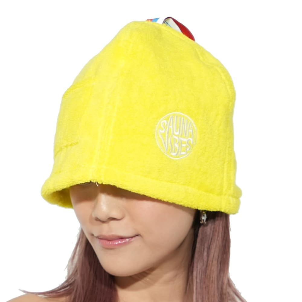 SAUNA VIBES Imabari Towel Sauna Hat Key Pocket 11 Colors Unisex