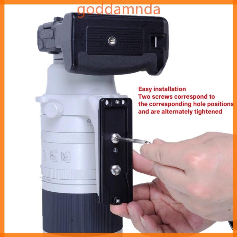 GODD สําหรับ Arca ประเภท Quick Release แผ่นขาตั้งกล้องหัว Clamp สําหรับ RF 200-800 มม.