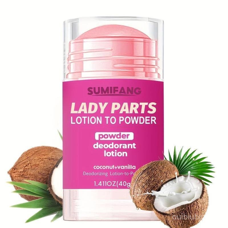 Lady Parts Deodorant, Natural Deodorant Stick, Body Powder Deodorant, Body Care Product for Women, E