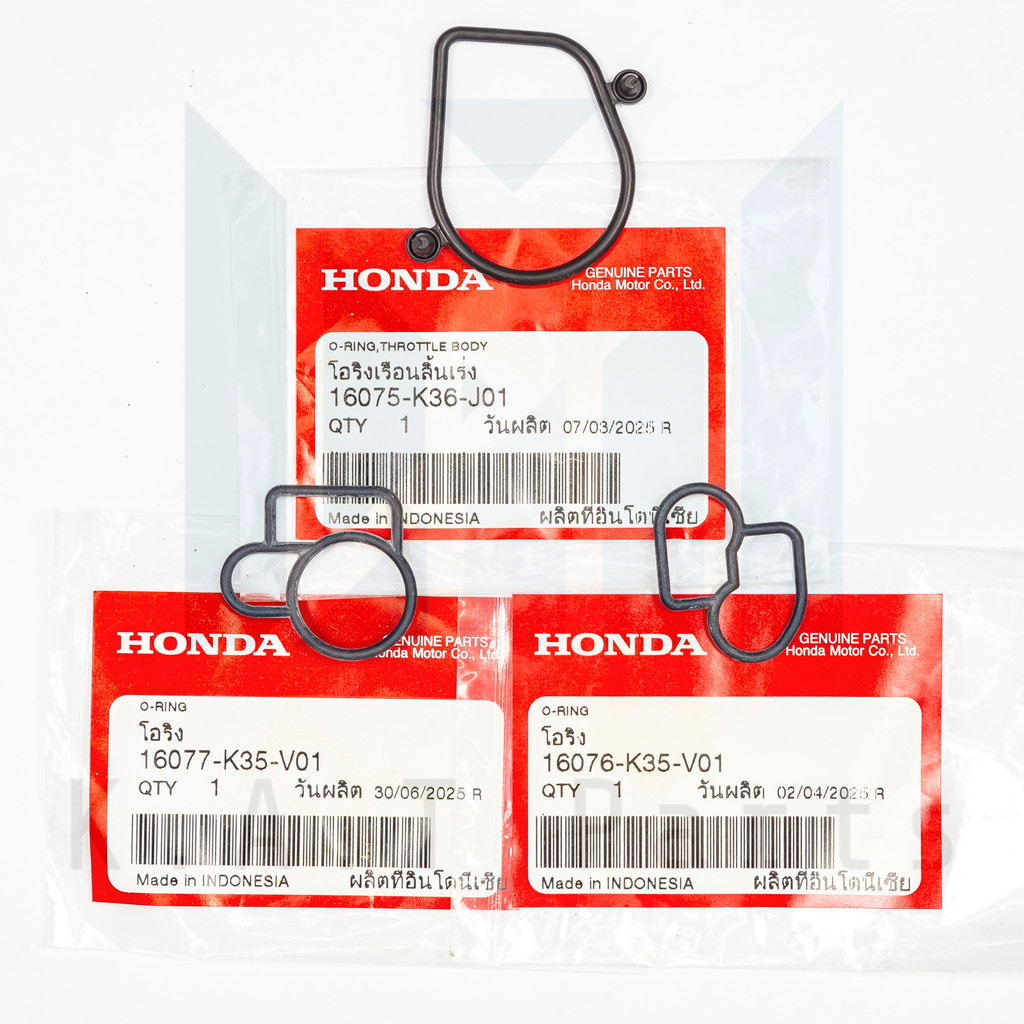 โอริงเรือนลิ้นเร่ง PCX150 แท้ศูนย์ (16075-K36-J01),(16076-K35-V01),(16077-K35-V01)