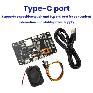 ESP32-S3 ES3C28P บอร์ดพัฒนา WiFi BT สมาร์ทจอแสดงผลหน้าจอ 2.8 นิ้วโมดูล TFT หน้าจอสัมผัสรองรับ XiaoZhi Type-C